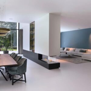 קמין גז בנוי Luna Diamond 1300RD Room Divider Gas